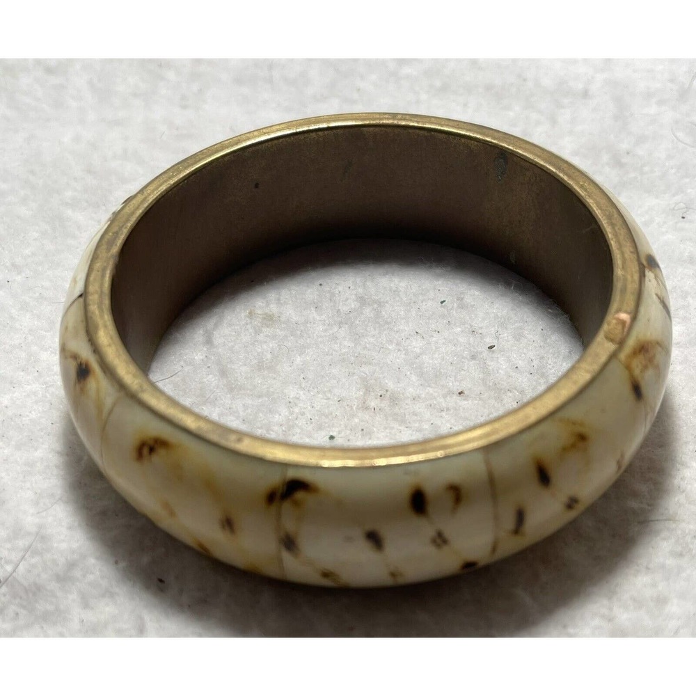 Vintage Brass Chunky Boho Exotic Bangle Heavy Bracelet India